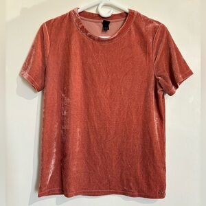 🎉4/30$🎉 Volcom Rust Velour Short Sleeve Tee PTP 19 in🧡